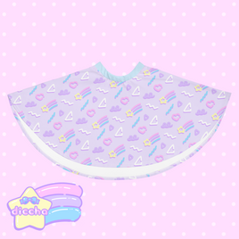 ♡ starry squiggles skirt - purple ♡