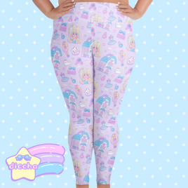 ♡ dolly dreams plus size leggings ♡