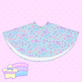 ♡ sea pets skirt - blue ♡