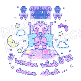 ♡ sleepy ……  very sleepy …….. art print PREORDER ♡