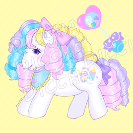 ♡ diccha ponies series pt.4 art print PREORDER ♡