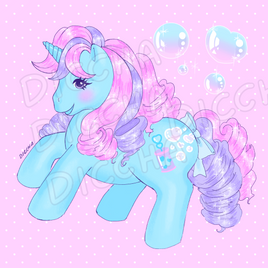 ♡ diccha ponies series pt.2 art print PREORDER ♡