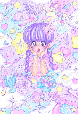 ♡ shojo dreams pt. 2 art print PREORDER ♡