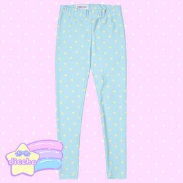 ♡ starry leggings - blue ♡