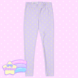 ♡ starry leggings - purple ♡