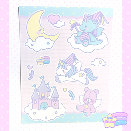 ♡ dreamy tale sticker sheet ♡