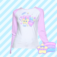 
              ♡ shooting star long sleeve top ♡
            