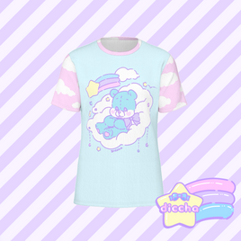 ♡ head in the clouds tee ♡