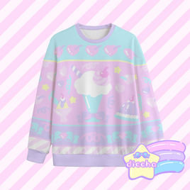 ♡ fancy soda sweatshirt ♡