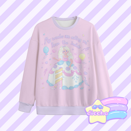 ♡ anxious doll sweatshirt ♡