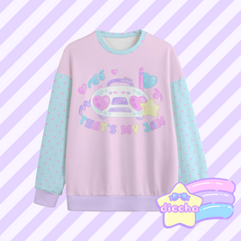 ♡ my jam sweatshirt ♡