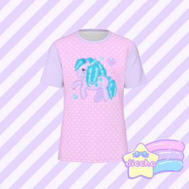 ♡ seashell baby tee ♡