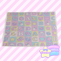 
              ♡ alphabet block blanket ♡
            