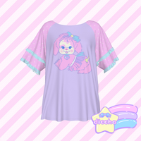 
              ♡ pretty pup frilly top ♡
            