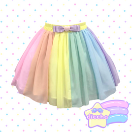 * ੈ✩ rainbow fancy tutu skirt * ੈ✩