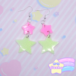 ♡ simple star earrings 1 ♡