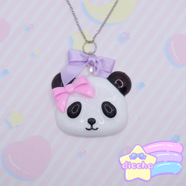 ♡ cutie panda necklace ♡