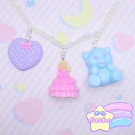 ♡ all my favorite toys necklace ♡