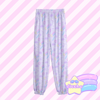 
              ♡ fancy squiggles sweatpants - lilac ♡
            