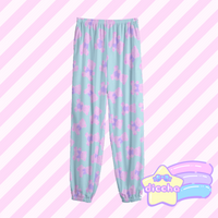 
              ♡ sweet bear sweatpants - blue ♡
            