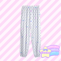 
              ♡ polka dot sweatpants ♡
            