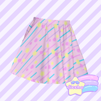 
              ♡ fancy stripes skirt ♡
            