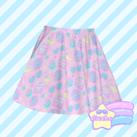 
              ♡ fancy crepes skater skirt ♡
            