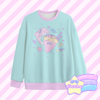 
              ♡ dessert pals - dolphin sweatshirt ♡
            