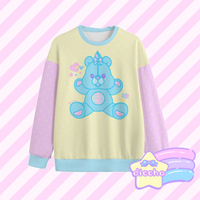 
              ♡ sparkle bear sweatshirt - yellow ♡
            