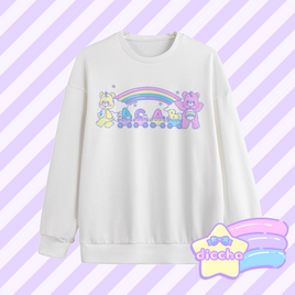 ♡ ACAB sweatshirt - white ♡