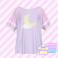 
              ♡ dreamy moon frilly top ♡
            