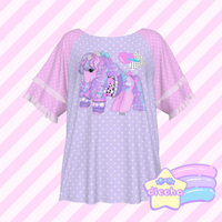 
              ♡ soda punch pony frilly top ♡
            