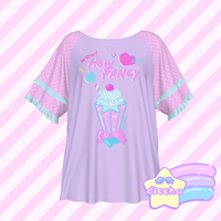 
              ♡ fancy milkshake frilly top ♡
            