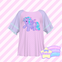 
              ♡ cutie melody pony frilly top ♡
            