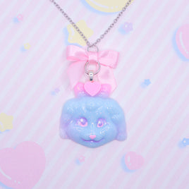 ♡ sweet pocket pup necklace ♡