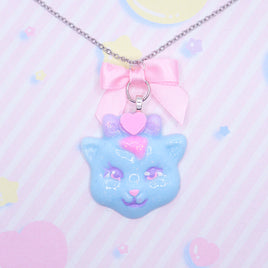 ♡ sweet pocket kitty necklace ♡