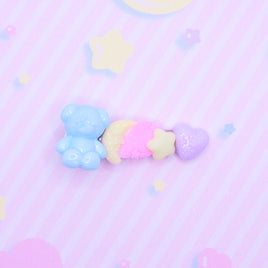 ♡ sleepy pup hair clip ♡