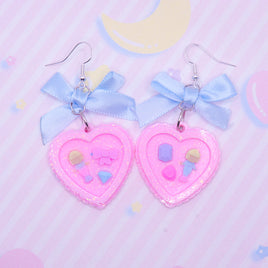 ♡ pocket doll earrings 2 ♡