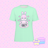 
              ♡ eat the rich tee - mint ♡
            