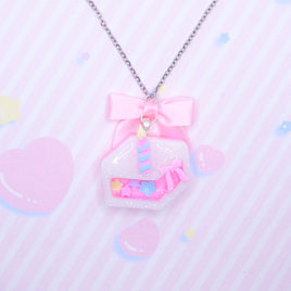 ♡ lovely mini cake shaker necklace 2 ♡