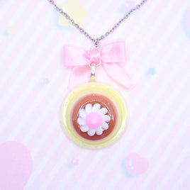 ♡ 3d pudding necklace ♡