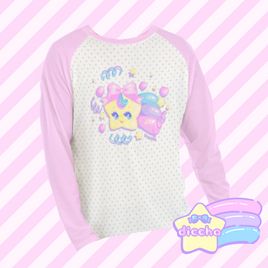 ♡ dreamy shooting star long sleeve tee ♡