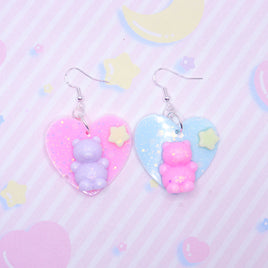 ♡ buddy bears earrings ♡