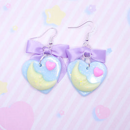 ♡ sweet moons earrings ♡