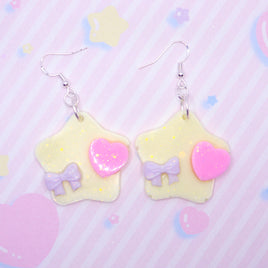 ♡ fancy star earrings 2 ♡