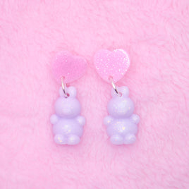 ♡ baby bunnies stud earrings 2 ♡