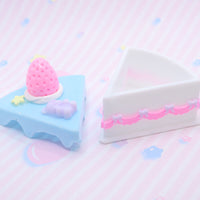 
              ♡ fancy cake slice trinket box ♡ ( 6 x 6 x 3 cm )
            