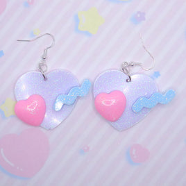 ♡ squiggly business earrings 1 ♡