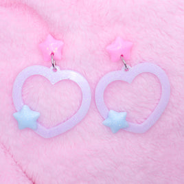 ♡ cutie heart stud earrings 1 ♡