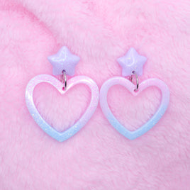 ♡ cutie heart stud earrings 3 ♡